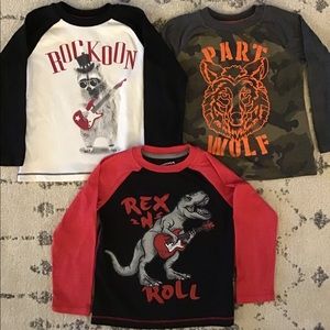 4T Boys Arizona Jeans Long Sleeve Shirts